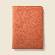 Load image into Gallery viewer, CASUPO Leather passport wallet in tan rfid protection