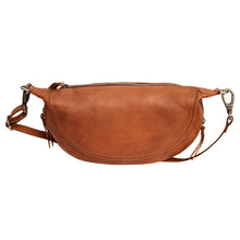Load image into Gallery viewer, Latico Leather Crosby handcrafted bag in Congac