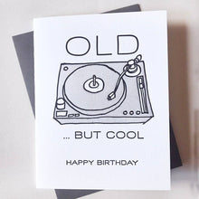 Load image into Gallery viewer, old but cool lettepress birthday greeting card