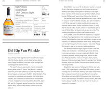 Load image into Gallery viewer, Advertisement for Old Rip Van Winkle whiskey with a bottle image and text.