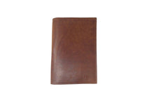 Load image into Gallery viewer, Brown leather journal on a white background
