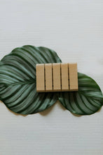 Load image into Gallery viewer, Zero Waste movement grooved red cedar soap tray