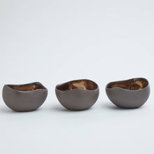 Load image into Gallery viewer, Anoq Bronze Ceramic Candle Holders