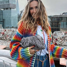 Load image into Gallery viewer, 100% leather noble crossbody with woven texture