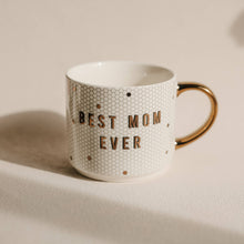 Load image into Gallery viewer, Best Mom Ever Gold Tile Coffee Mug