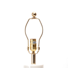 Load image into Gallery viewer, Edina 23" Marble & Iron Table Lamp