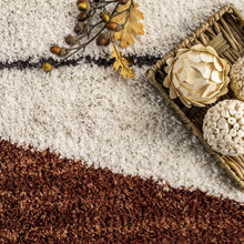 Load image into Gallery viewer, Textured surface with a woven basket containing decorative flowers and leaves.