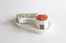 Load image into Gallery viewer, Smudge sticks in a decorative container on a white surface