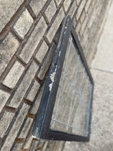 Load image into Gallery viewer, Glass pane with black frame on a concrete surface
