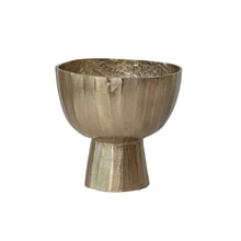 Load image into Gallery viewer, Cast Aluminum Metal Footed Planter