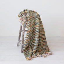 Load image into Gallery viewer, Boucle Throw with fringe