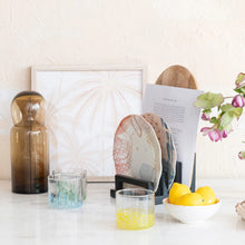 Load image into Gallery viewer, 16 oz. Glass Carafe w/ 12 oz. Drinking Glass, Amber Color, Set of 2