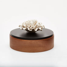 Load image into Gallery viewer, Anoq Decorative Wooden Box with Porcelain Flower