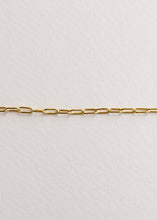 Load image into Gallery viewer, Small Link Chain Necklace - 18k Gold Plated