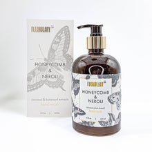 Load image into Gallery viewer, Formulary55 Honeycomb & Neroli hand wash bottle and packaging on a white background
