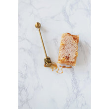 Load image into Gallery viewer, stainless steel honey dipper with gold finish