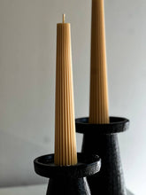 Load image into Gallery viewer, High Ribbed Pillar Candle