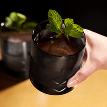 Load image into Gallery viewer, Admiral Crystal Rocks Glasses in Smoke Set of 2