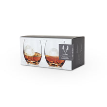 Load image into Gallery viewer, 4-Piece Ice Sphere Mold and Crystal Tumbler Set