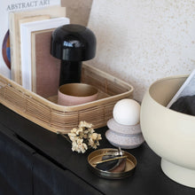 Load image into Gallery viewer, woven rattan tray - set of 3