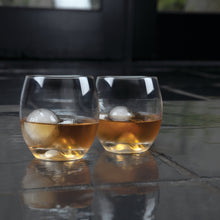 Load image into Gallery viewer, 4-Piece Ice Sphere Mold and Crystal Tumbler Set