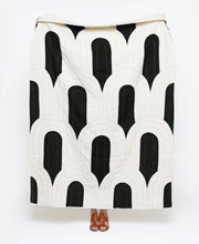 Load image into Gallery viewer, Anchal Canopy Quilt Throw in Charcoal