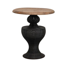 Load image into Gallery viewer, Sculpted Metal Wire table with wood top