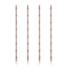 Load image into Gallery viewer, Copper Bamboo Straws