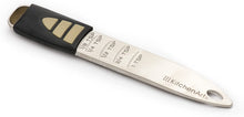 Load image into Gallery viewer, Metallic kitchen measuring tool with 'KitchenArt' branding on a white background
