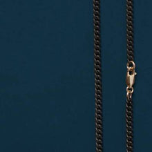 Load image into Gallery viewer, We Are All Smith - Black Titanium Curb Chain Necklace for Men
