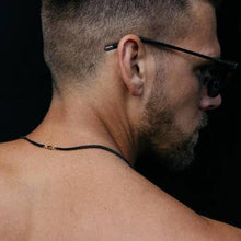 Load image into Gallery viewer, We Are All Smith - Black Titanium Curb Chain Necklace for Men
