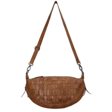 Load image into Gallery viewer, Latico Leather Colbie Handcrafted Leather Sling/Crossbody Bag in Cognac

