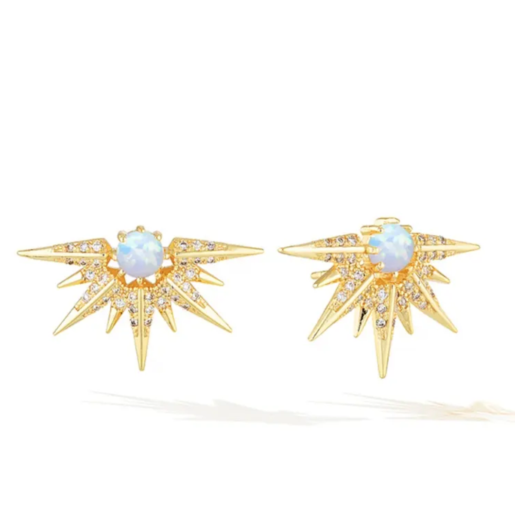 Spitfire Girl - Aurelian Crest Earrings