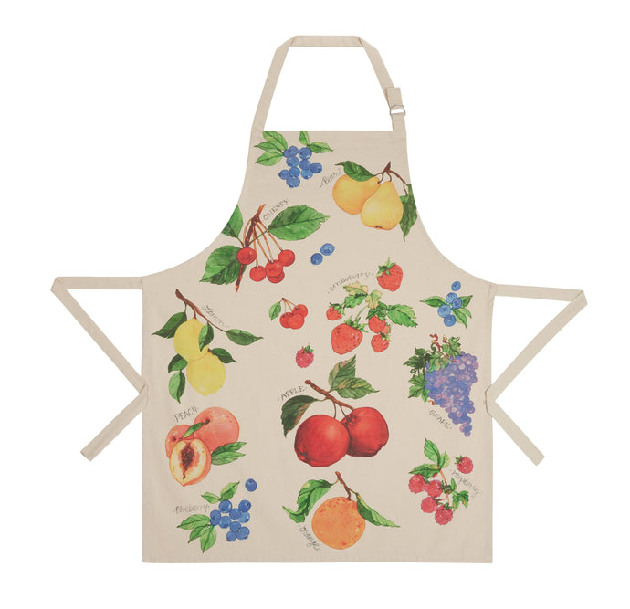 Fruit Apron with artwork by Sally Eckman Roberts