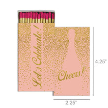 Load image into Gallery viewer, Matches - Cheers Gold Foil
