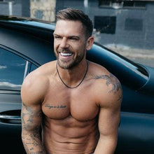 Load image into Gallery viewer, We Are All Smith - Black Titanium Curb Chain Necklace for Men
