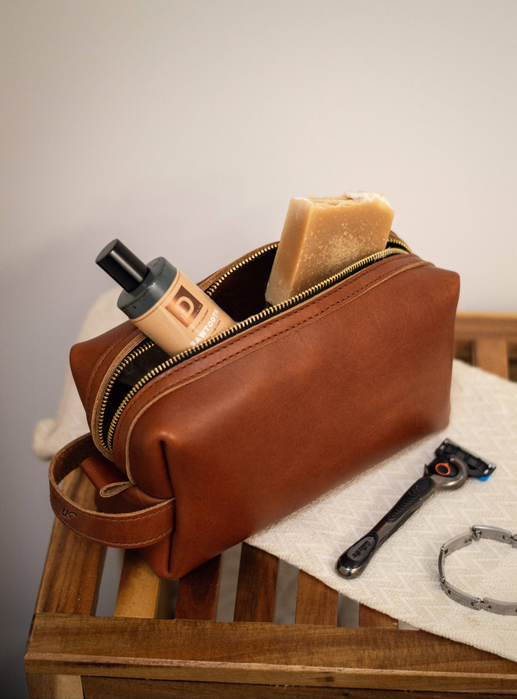 Urban Southern - Full Grain Leather Dopp Kit