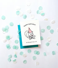 Load image into Gallery viewer, Roller Dog Birthday Birthday Greeting Card
