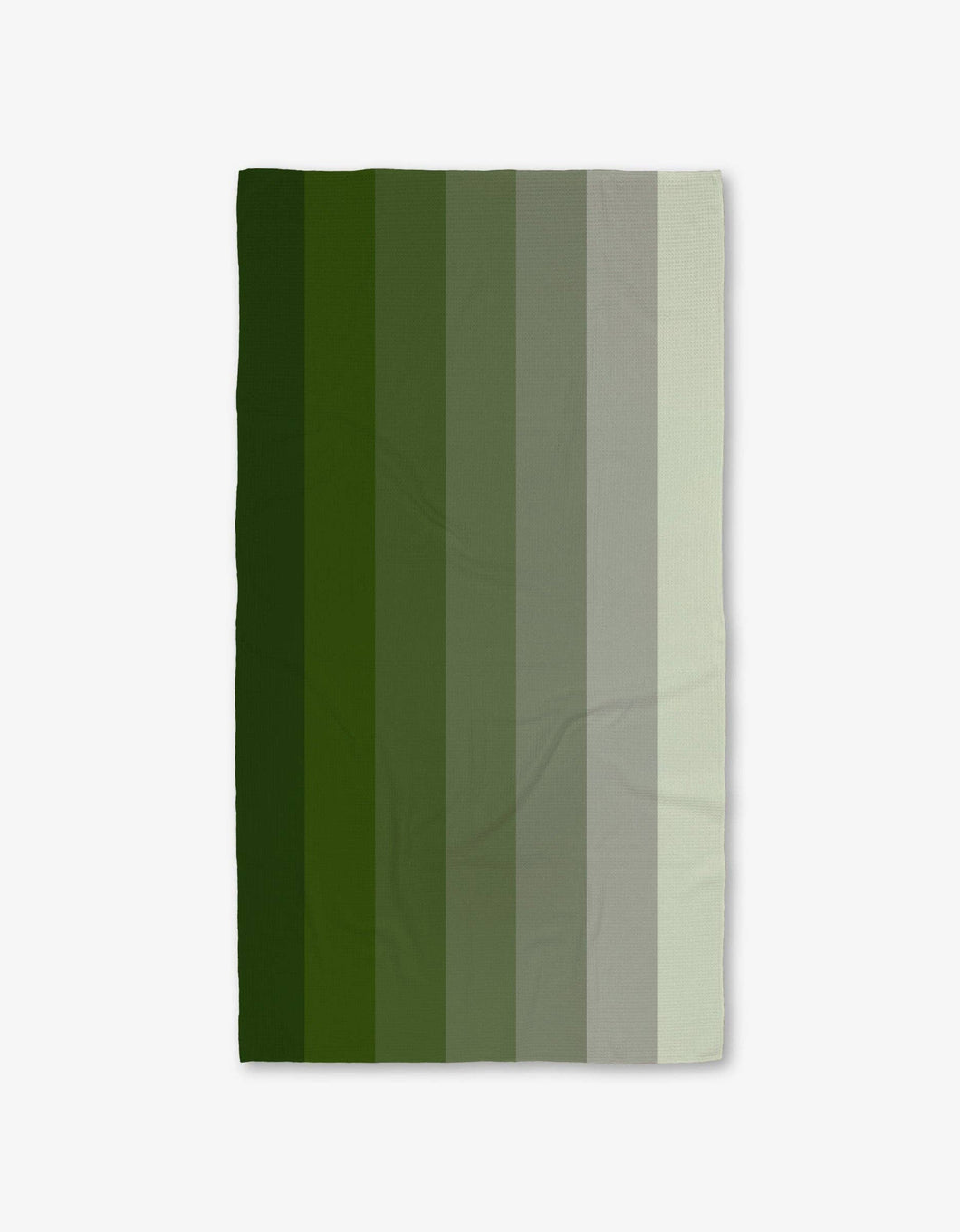 Geometry - Grassy Levels Luxe Bath Towel