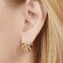 Load image into Gallery viewer, Dynasty Gold Huggie Earrings
