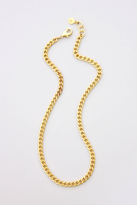 18k gold plated brass chain