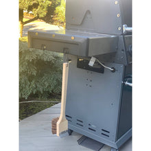 Load image into Gallery viewer, Large barbecue grill on a wooden deck with hanging Grill brush
