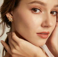 Load image into Gallery viewer, Spitfire Girl - Aurelian Crest Earrings
