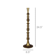 Load image into Gallery viewer, Eliad Taper Holder, Brass - Lrg
