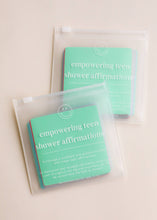 Load image into Gallery viewer, Shower Affirmation™ Cards for Teens
