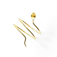 Load image into Gallery viewer, Cobra Spiral Armlet Cuff
