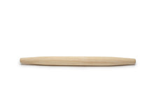 Load image into Gallery viewer, Wooden rolling pin on a white background
