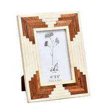Load image into Gallery viewer, Bone &amp; Wood Photo Frame 4 X 6
