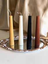 Load image into Gallery viewer, High Ribbed Pillar Candle
