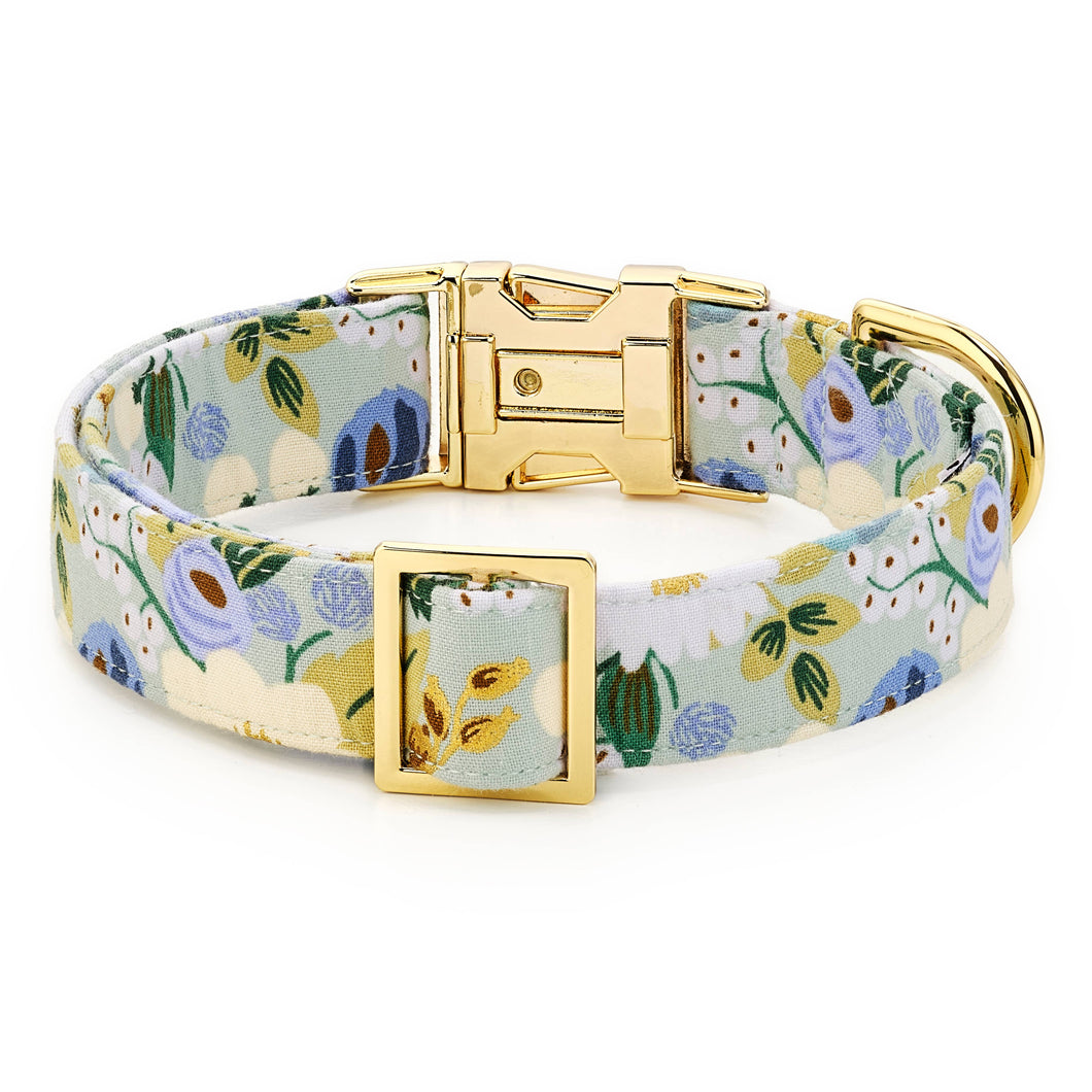 The Foggy Dog - Rifle Paper Co. x TFD Vintage Blossom Spring Dog Collar